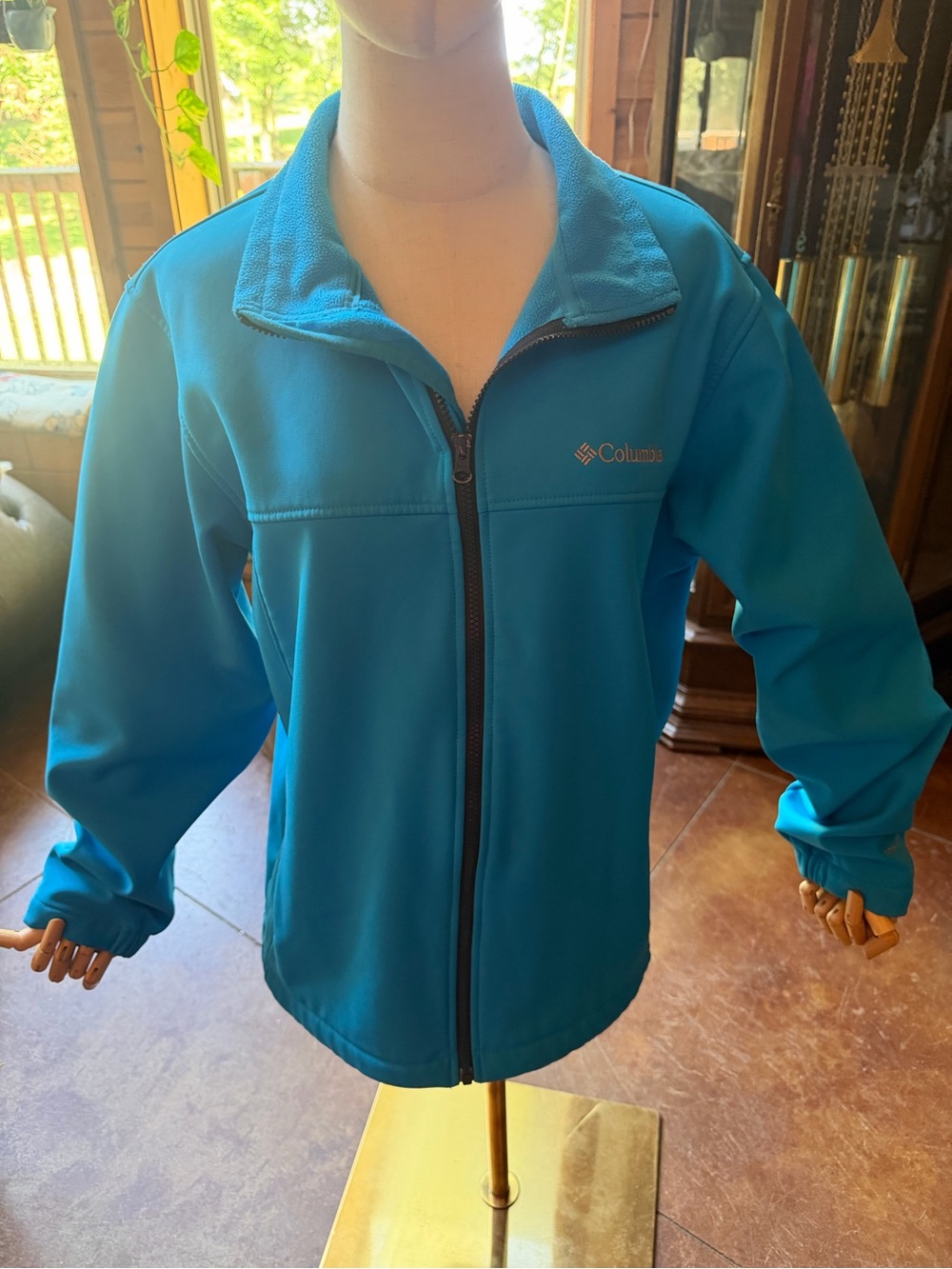 Columbia Women's Teal Full-Zip Utility Jacket
